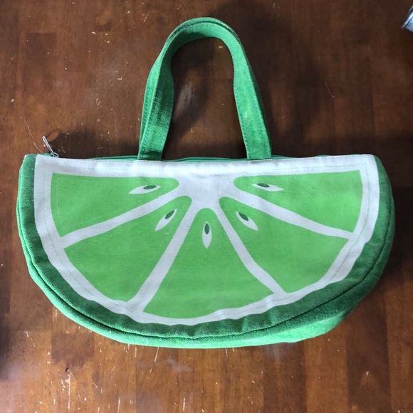 Handbags - Lime Insulated Cooler Tote